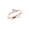 Dainty Engagement Ring in 18ct Rose Gold (0.25 ct.)