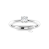 Dainty Engagement Ring in 18ct White Gold (0.25 ct.)