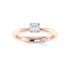 Dainty Engagement Ring in 18ct Rose Gold (0.33 ct.)