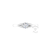 Dainty Engagement Ring in Platinum (0.4 ct.)