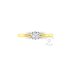 Dainty Engagement Ring in 18ct Yellow Gold (0.4 ct.)