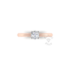 Dainty Engagement Ring in 18ct Rose Gold (0.5 ct.)
