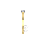 Jolie Engagement Ring in 18ct Yellow Gold (0.25 ct.)