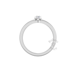 Jolie Engagement Ring in 18ct White Gold (0.25 ct.)