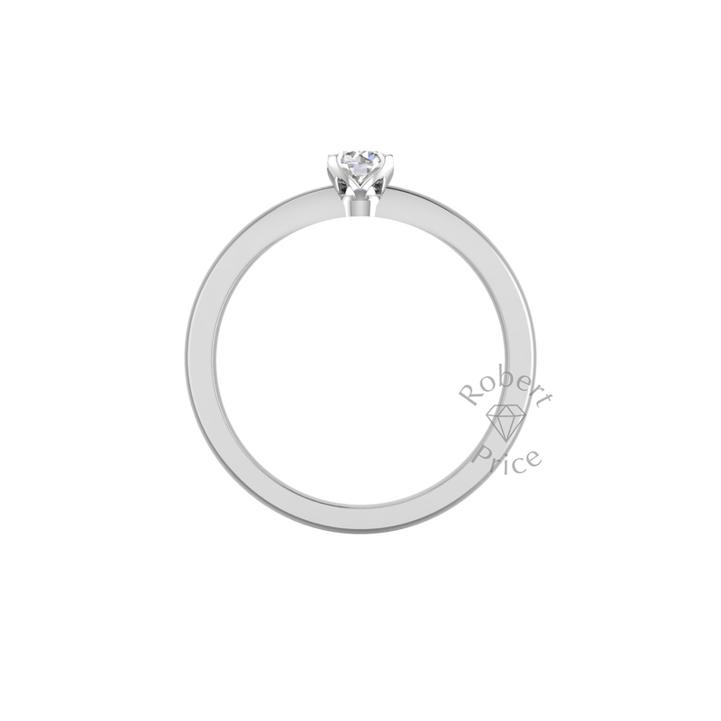 Jolie Engagement Ring in 18ct White Gold (0.25 ct.)