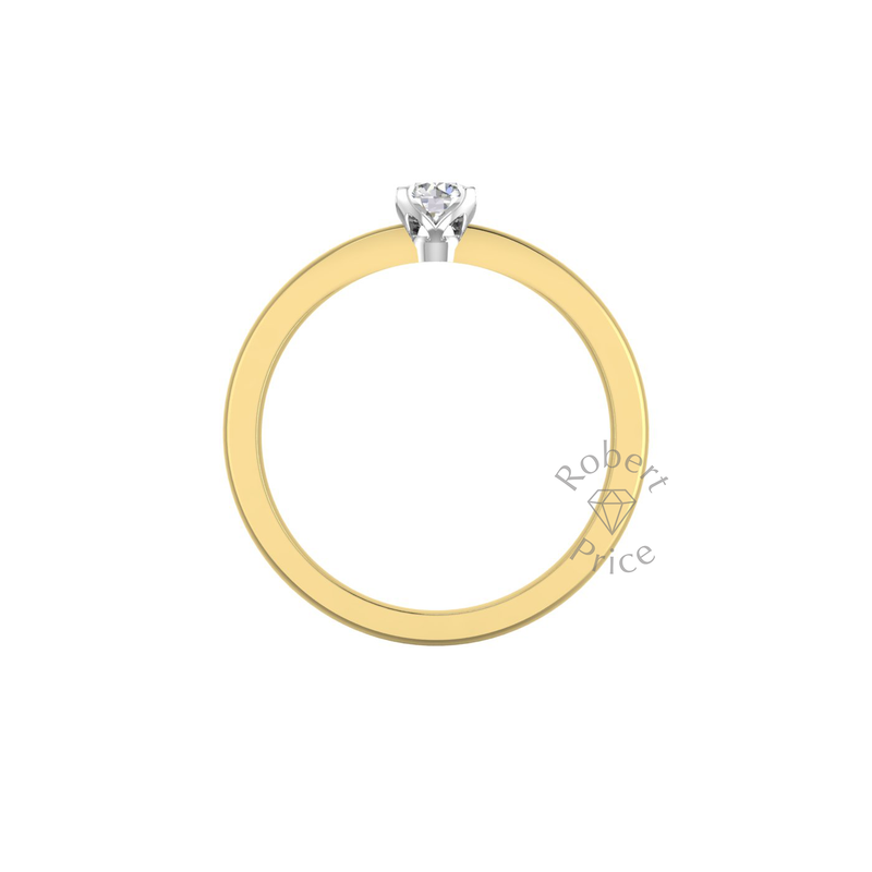Jolie Engagement Ring in 18ct Yellow Gold (0.25 ct.)