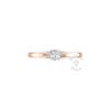 Jolie Engagement Ring in 18ct Rose Gold (0.25 ct.)