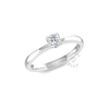 Jolie Engagement Ring in 18ct White Gold (0.33 ct.)