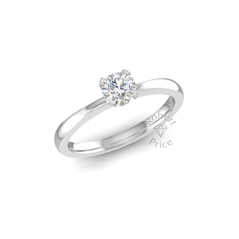 Jolie Engagement Ring in 18ct White Gold (0.4 ct.)