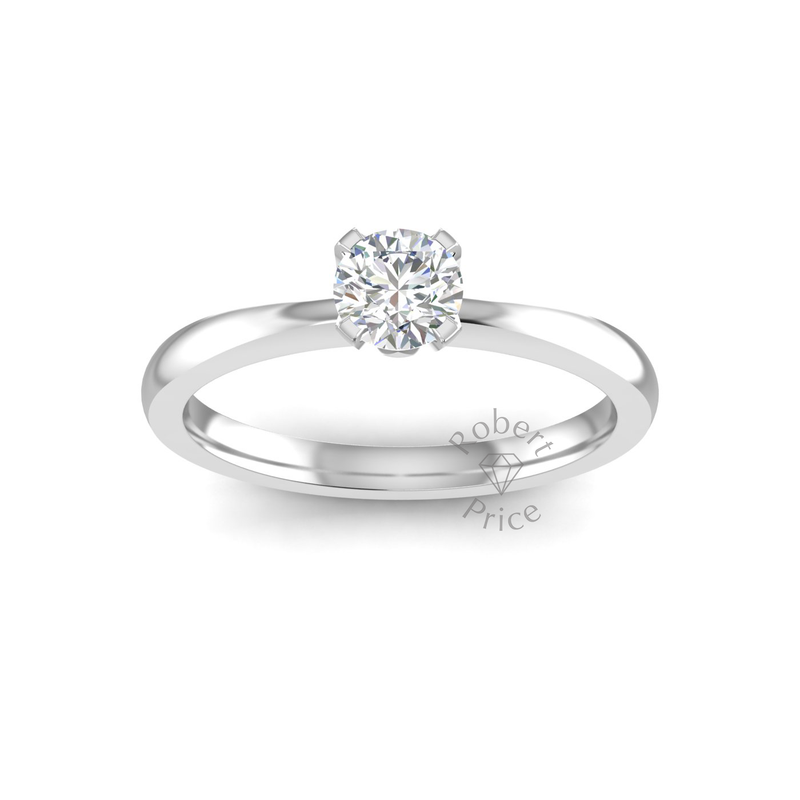 Jolie Engagement Ring in 18ct White Gold (0.4 ct.)