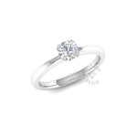 Jolie Engagement Ring in Platinum (0.5 ct.)
