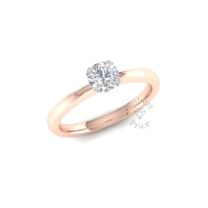 Jolie Engagement Ring in 18ct Rose Gold (0.5 ct.)