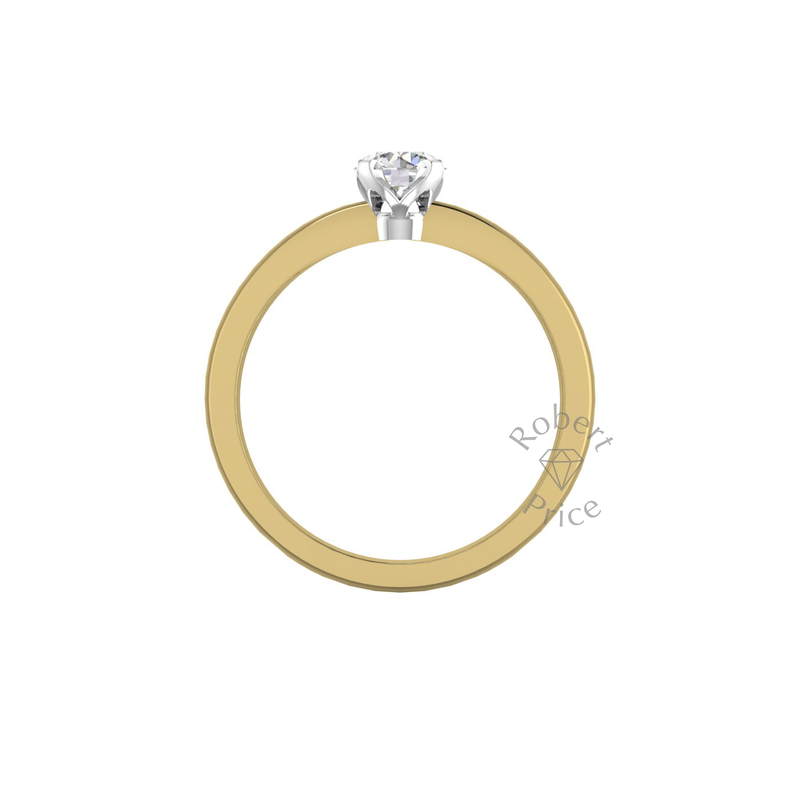 Jolie Engagement Ring in 18ct Yellow Gold (0.5 ct.)
