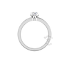 Jolie Engagement Ring in 18ct White Gold (0.6 ct.)