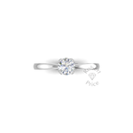 Jolie Engagement Ring in 18ct White Gold (0.6 ct.)