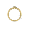 Petite Six Claw Engagement Ring in 18ct Yellow Gold (0.33 ct.)