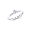 Petite Engagement Ring in 18ct White Gold (0.25 ct.)