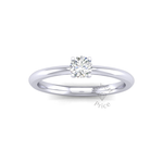Petite Engagement Ring in 18ct White Gold (0.25 ct.)