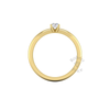 Petite Engagement Ring in 18ct Yellow Gold (0.25 ct.)