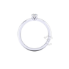 Petite Engagement Ring in 18ct White Gold (0.33 ct.)