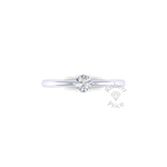 Petite Engagement Ring in 18ct White Gold (0.33 ct.)