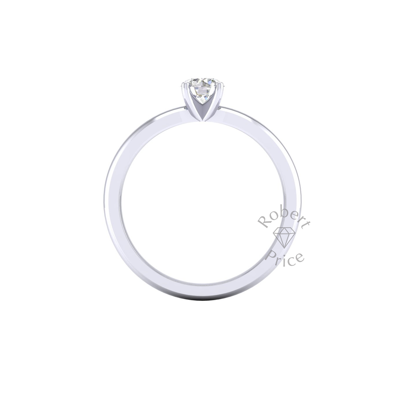 Petite Engagement Ring in Platinum (0.4 ct.)