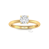 Petite Engagement Ring in 18ct Yellow Gold (0.6 ct.)