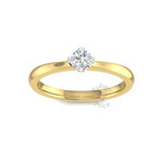 Vertice Engagement Ring in 18ct Yellow Gold (0.25 ct.)