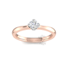 Vertice Engagement Ring in 18ct Rose Gold (0.33 ct.)