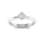 Vertice Engagement Ring in 18ct White Gold (0.4 ct.)