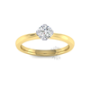Vertice Engagement Ring in 18ct Yellow Gold (0.5 ct.)