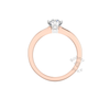 Vertice Engagement Ring in 18ct Rose Gold (0.6 ct.)