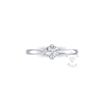 Vertice Engagement Ring in 18ct White Gold (0.6 ct.)
