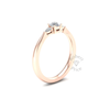 Melody Engagement Ring in 18ct Rose Gold (0.37 ct.)
