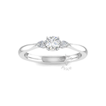 Melody Engagement Ring in Platinum (0.37 ct.)