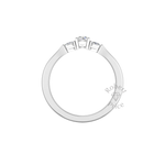 Melody Engagement Ring in 18ct White Gold (0.37 ct.)