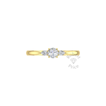 Melody Engagement Ring in 18ct Yellow Gold (0.37 ct.)