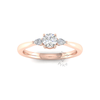 Melody Engagement Ring in 18ct Rose Gold (0.45 ct.)