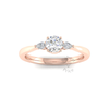 Melody Engagement Ring in 18ct Rose Gold (0.52 ct.)