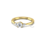 Melody Engagement Ring in 18ct Yellow Gold (0.52 ct.)