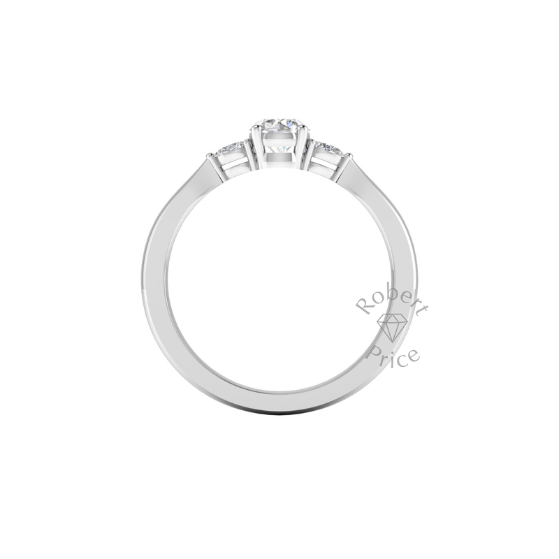 Melody Engagement Ring in Platinum (0.52 ct.)