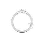 Melody Engagement Ring in 18ct White Gold (0.52 ct.)