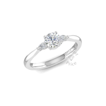 Melody Engagement Ring in Platinum (0.62 ct.)