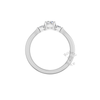 Melody Engagement Ring in 18ct White Gold (0.62 ct.)