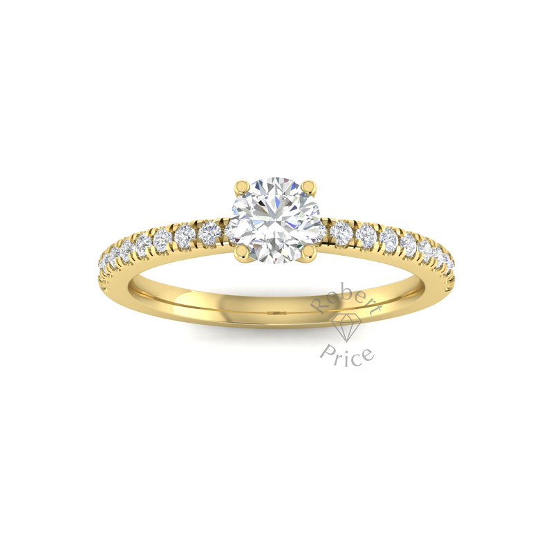 Shimmer Engagement Ring in 18ct Yellow Gold (0.6 ct.)