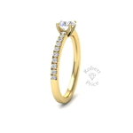 Shimmer Engagement Ring in 18ct Yellow Gold (0.7 ct.)