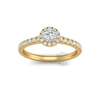 Luna Engagement Ring in 18ct Yellow Gold (0.52 ct.)