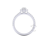 Luna Engagement Ring in Platinum (0.67 ct.)