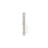 Full Channel Set Diamond Ring in 18ct Rose Gold (0.74 ct.)
