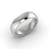 Classic Deluxe Wedding Ring in 18ct White Gold (6mm)